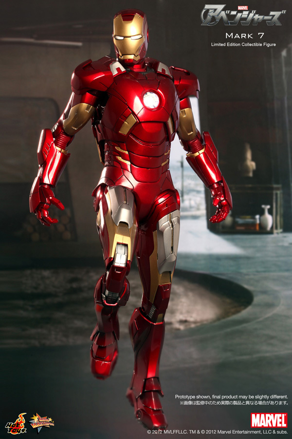  Ironman Mark 7 Avengers 1/6 hot игрушки Movie master-piece MMS185 новый товар нераспечатанный 