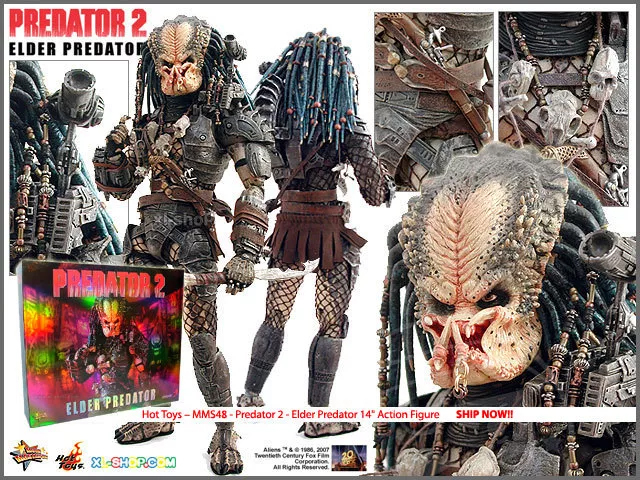  Predator 2 L da-* Predator hot toys MMS48 1/6 HOT TOYS Movie master-piece new goods unopened 