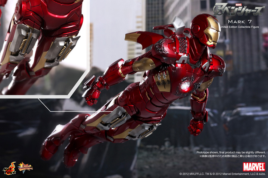  Ironman Mark 7 Avengers 1/6 hot игрушки Movie master-piece MMS185 новый товар нераспечатанный 