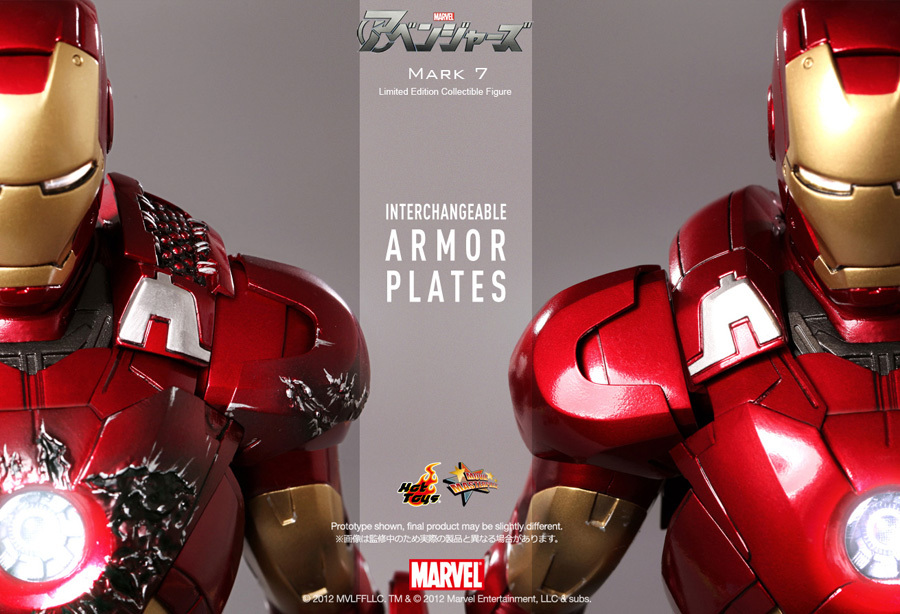  Ironman Mark 7 Avengers 1/6 hot игрушки Movie master-piece MMS185 новый товар нераспечатанный 