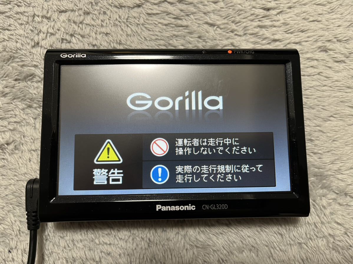 Panasonic カーナビ Gorilla 2012年製 CN-GL320D 動作問題なし 送料無料の画像4