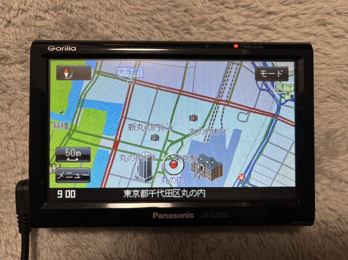 Panasonic カーナビ Gorilla 2012年製 CN-GL320D 動作問題なし 送料無料の画像6
