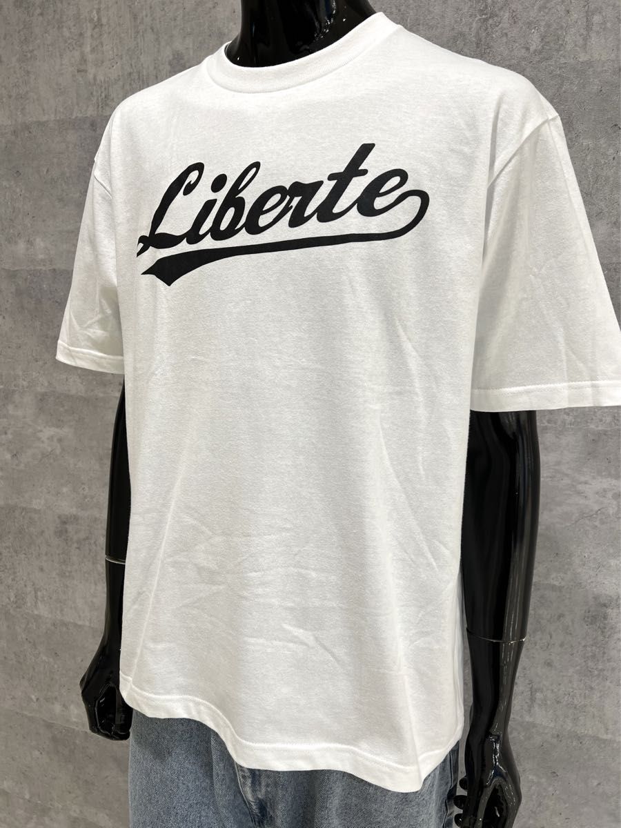 LIBERTE　リベルテ　白　XL　666　ビッグシルエット半袖Tee　フリーメイソン　オーバーサイズ　ヘビーウェイト　メンズ　