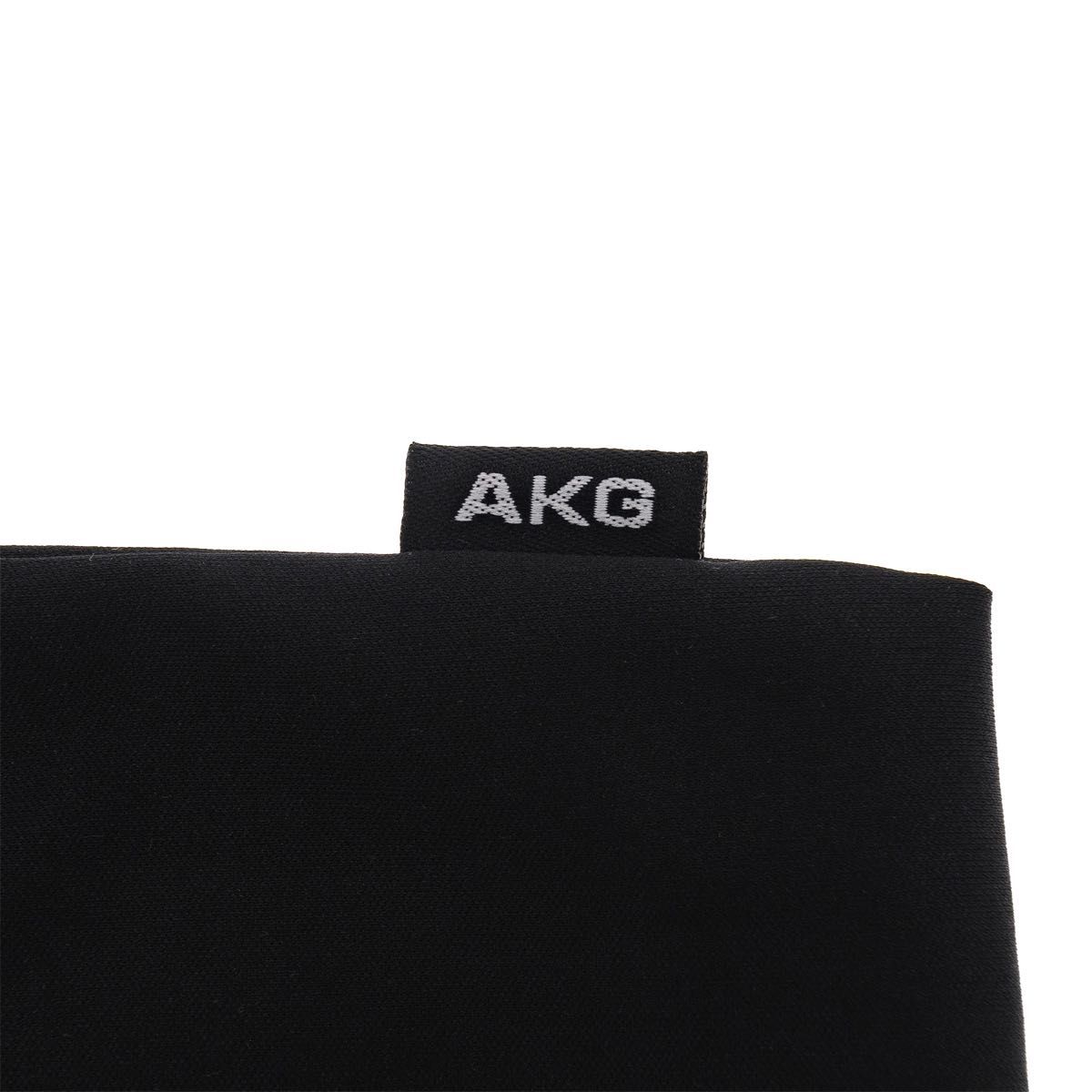 AKG 密閉型オンイヤーヘッドホン K414P 付属専用キャリングバッグ ポーチ 黒