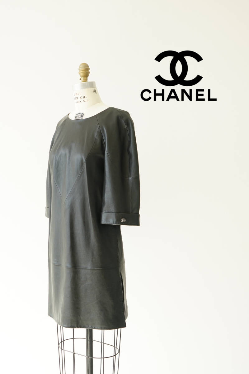 CHANEL Chanel овечья кожа One-piece size 36 P54384 C0030 1112775