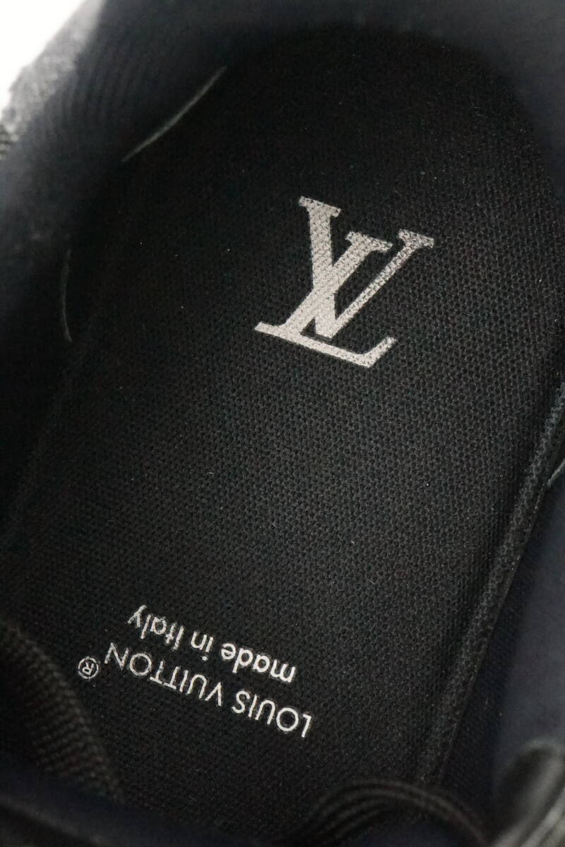 2023W LOUIS VUITTON ルイヴィトン LVトレイナーライン デニム スニーカー size 7.5 FD0273 0514958_画像9