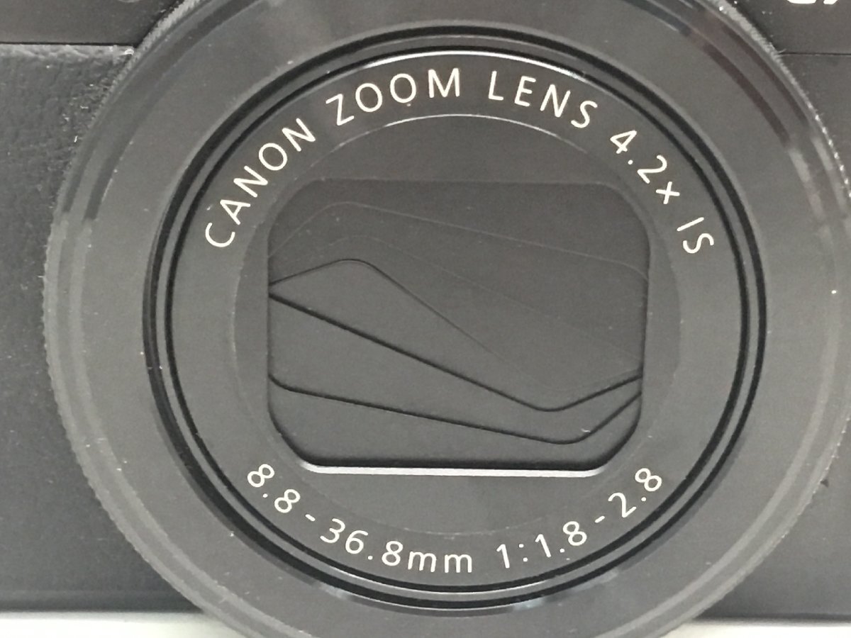 Canon PowerShot G7 X Mark II / ZOOM LENS 4.2x IS 8.8-36.8mm 1:1.8-2.8 コンパクト デジタルカメラ ジャンク 中古【UW040488】_画像2
