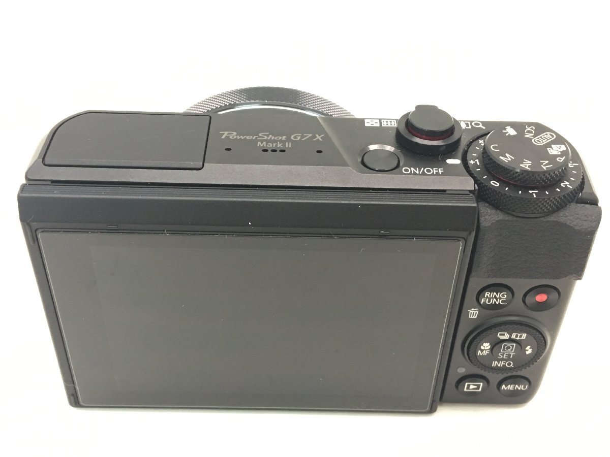 Canon PowerShot G7 X Mark II / ZOOM LENS 4.2x IS 8.8-36.8mm 1:1.8-2.8 コンパクト デジタルカメラ ジャンク 中古【UW040488】_画像5