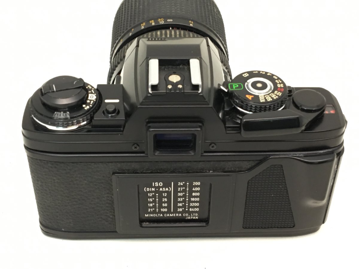 MINOLTA X-700 / MD ZOOM 28-85mm 1:3.5-4.5 一眼レフカメラ 付属品付き ジャンク 中古【UW050046】の画像4