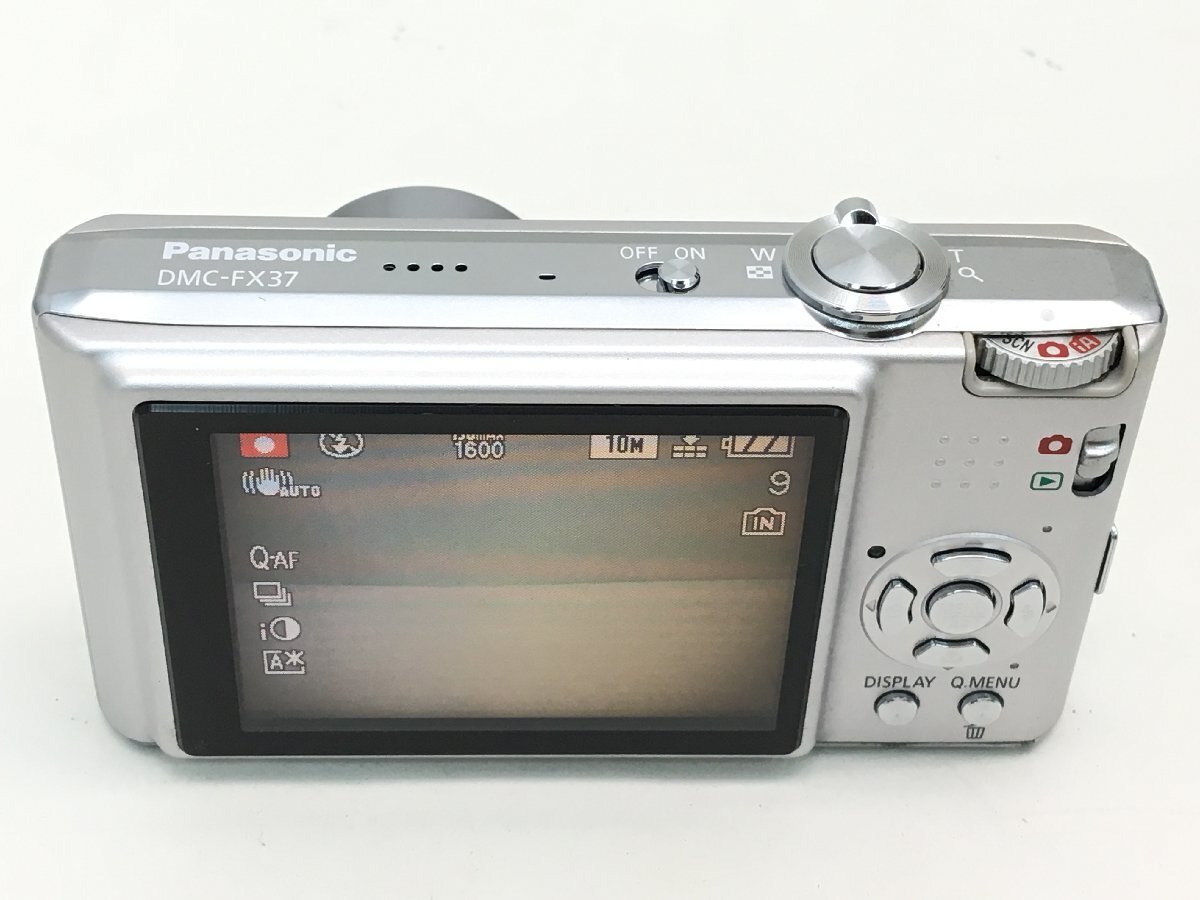 Panasonic LUMIX DMC-FX37 コンパクトカメラ デジタルカメラ ジャンク 中古【UW050053】の画像3