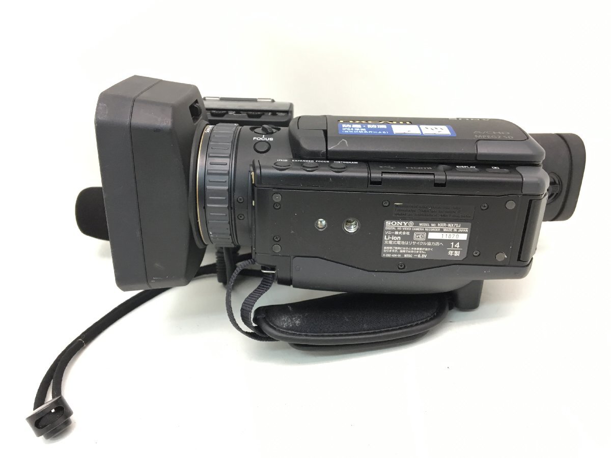 SONY HXR-NX70J 業務用 ビデオカメラ ハンディカム ジャンク 中古【UW050057】の画像3