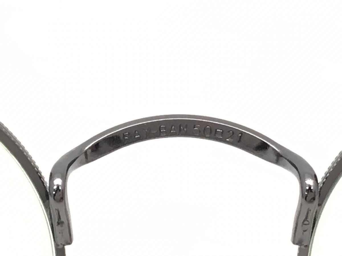 Ray-Ban レイバン RB 3447 ROUND METAL 004/T1 50□21 145 2F ケース付き サングラス 中古【MA050011】の画像9