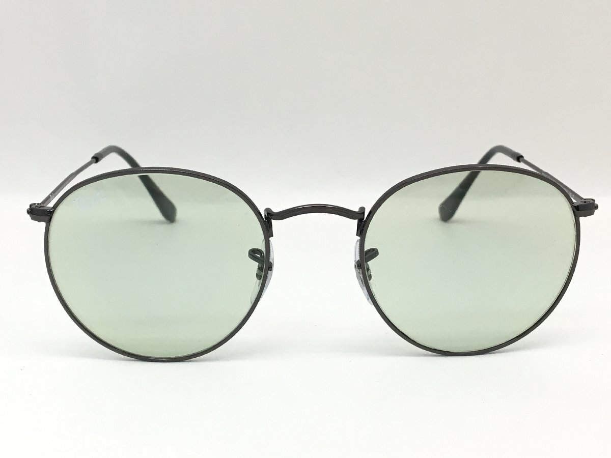 Ray-Ban レイバン RB 3447 ROUND METAL 004/T1 50□21 145 2F ケース付き サングラス 中古【MA050011】の画像2