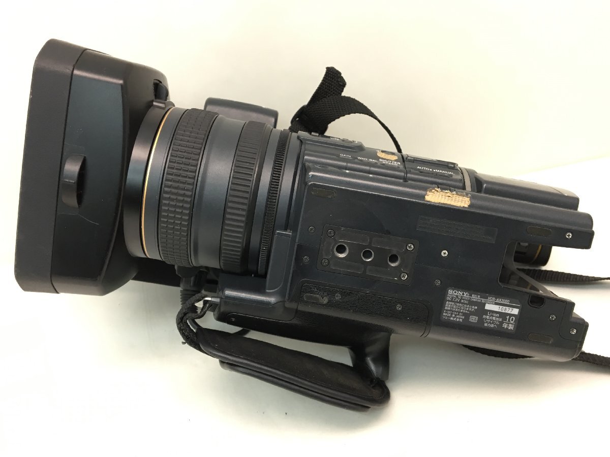 SONY HDR-AX2000 ビデオカメラ ハンディカム ジャンク 中古【UW050059】の画像6