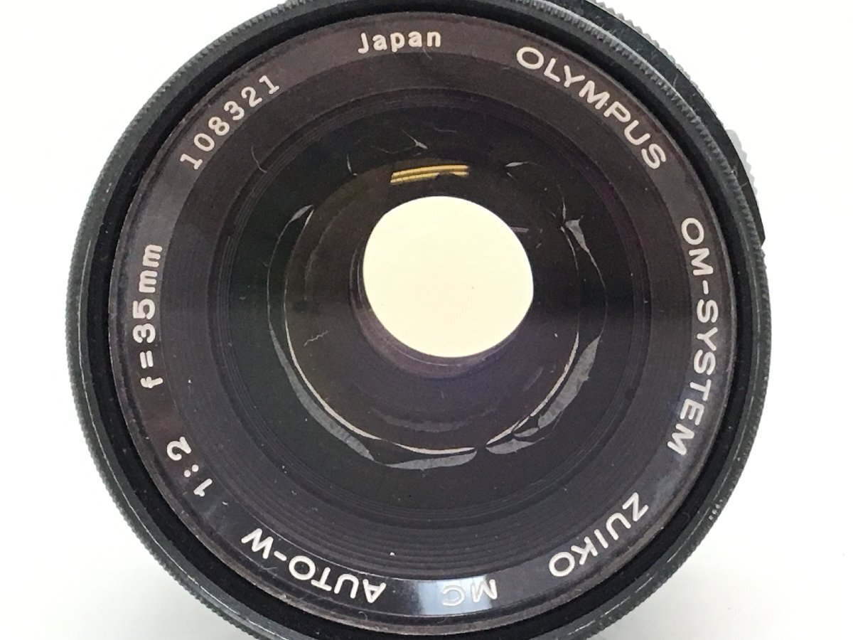 OLYMPUS OM-SYSTEM ZUIKO MC AUTO-W 1:2 35mm 一眼レフカメラ用 レンズ ジャンク 中古【UW050112】の画像2