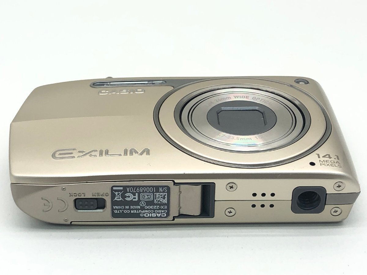 CASIO EXILIM EX-Z2300 / 26mm WIDE OPTICAL 5x f=4.7-23.5mm 1:2.8-6.5 コンパクト デジタルカメラ ジャンク 中古【UC050018】の画像5