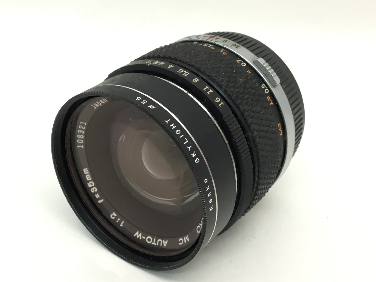 OLYMPUS OM-SYSTEM ZUIKO MC AUTO-W 1:2 35mm 一眼レフカメラ用 レンズ ジャンク 中古【UW050112】の画像1