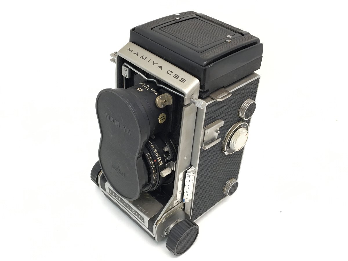 MAMIYA C33 Professional/MAMIYA-SEKOR 1:2.8 f＝80ｍｍ 二眼レフカメラ ジャンク 中古【UW050110】の画像1