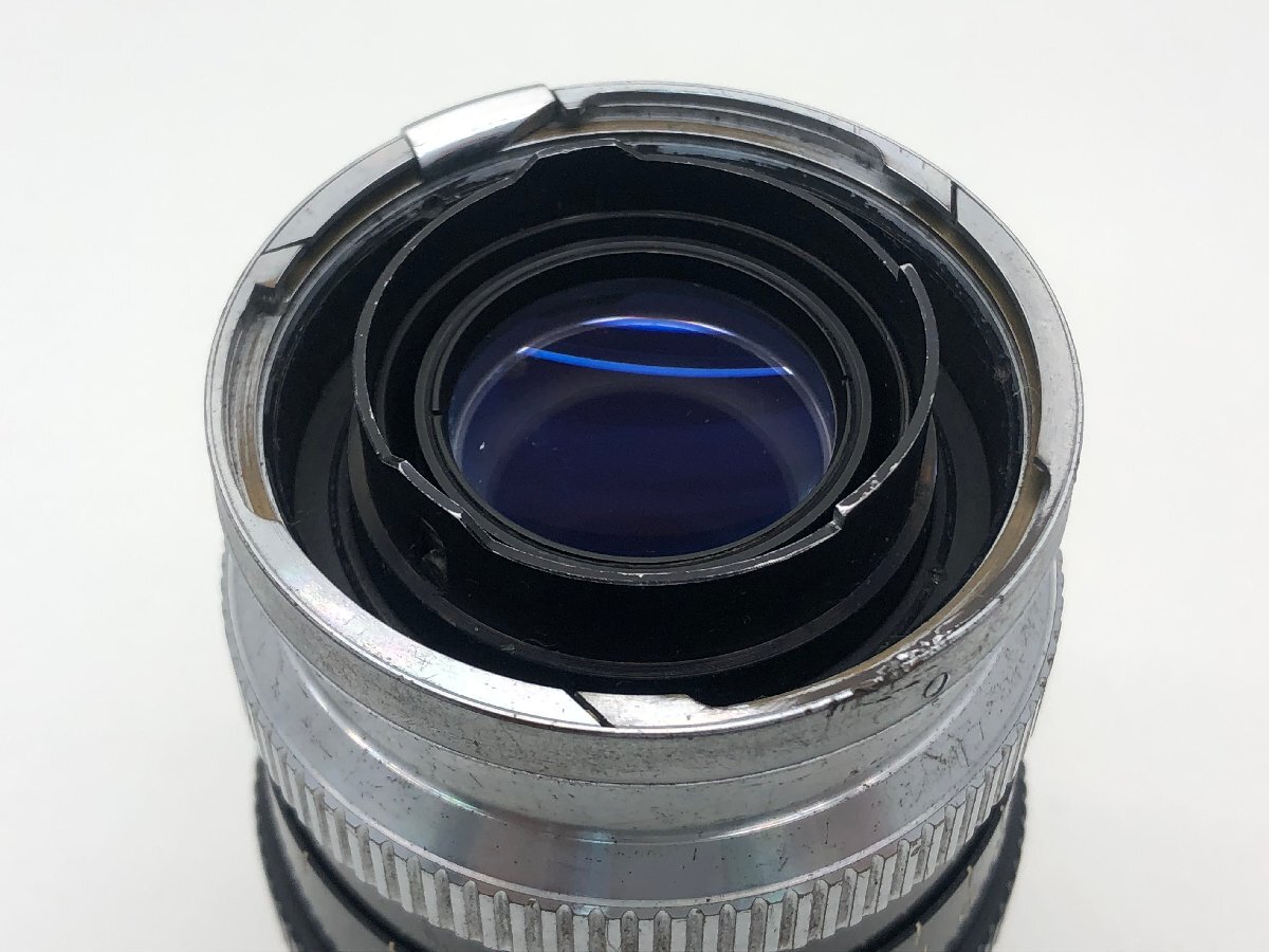 Nikon NIKKOR-P・C 1:25 f=10.5cm 一眼レフカメラ用レンズ フード付き ジャンク 中古【UW050231】_画像5