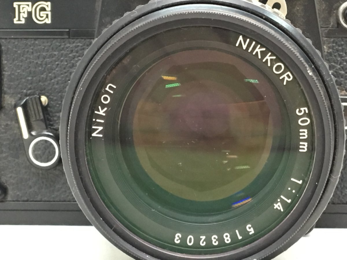 Nikon FG / NIKKOR 50mm 1:1.4 一眼レフカメラ ジャンク 中古【UW050367】_画像2