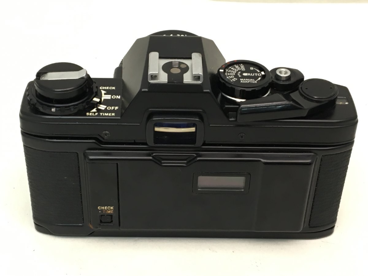 OLYMPUS OM10 / OM-SYSTEM ZUIKO MC AUTO-S 1:1.8 f=50mm 一眼レフカメラ ストロボ付き ジャンク 中古【UW050369】_画像4