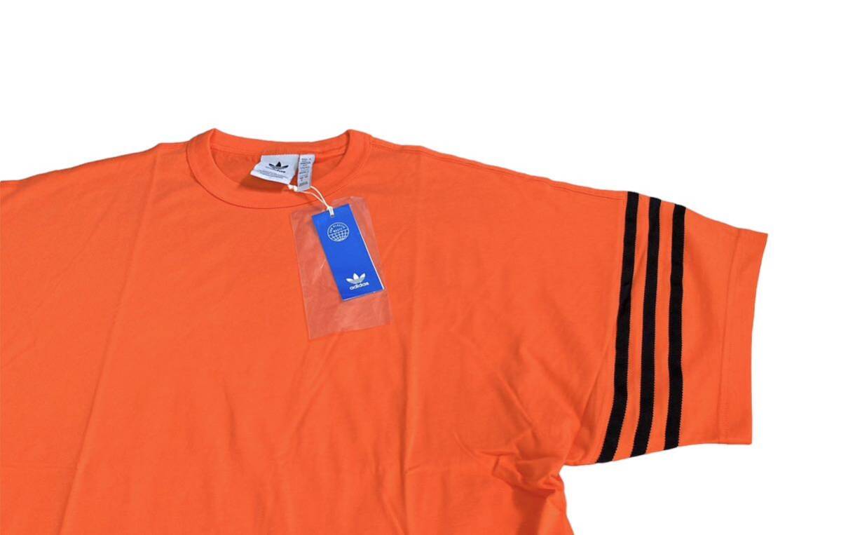  новый товар стандартный товар [adidas Originals] Adidas Originals Adi цвет Neuclassics короткий рукав футболка orange *L*