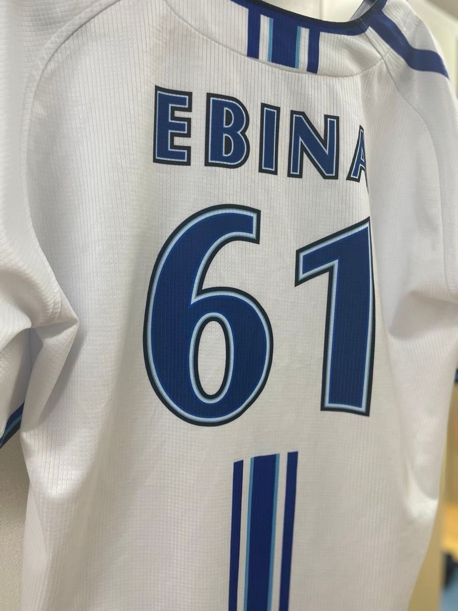 横浜DeNAベイスターズ#61 蛯名 レプリカユニフォーム Mサイズ ベイスターズ 蛯名 ユニフォーム ハイクオリティー レプリカ