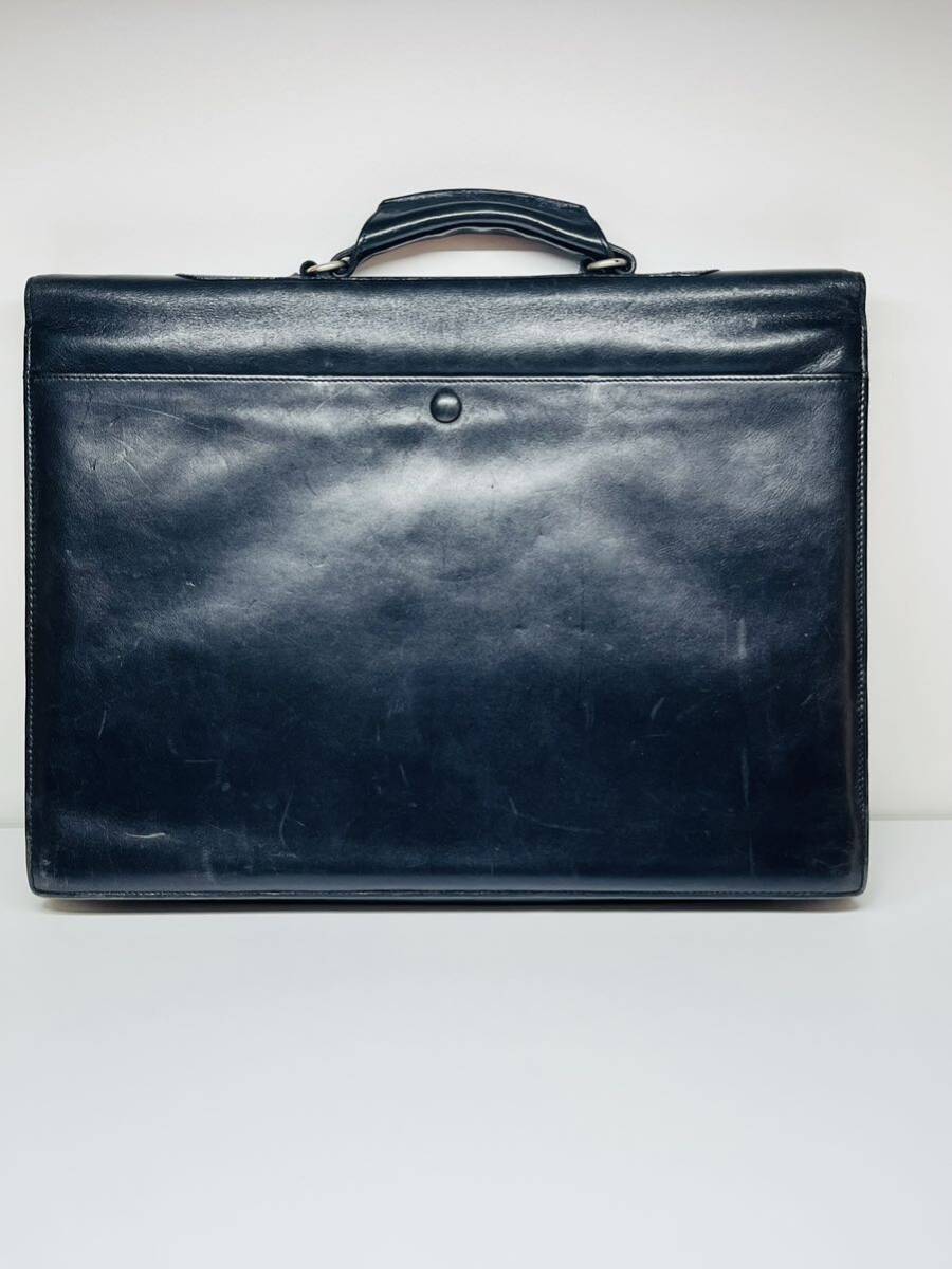 1 jpy start Versace business bag black bag leather briefcase leather Gold silver meteu-sa gray ka sun Burst 
