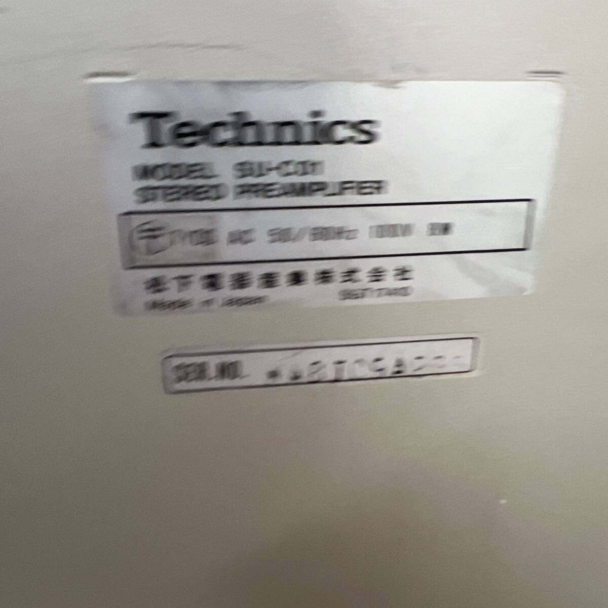 ★Technics テクニクス プリメインアンプ SU-C01 (323)_画像8