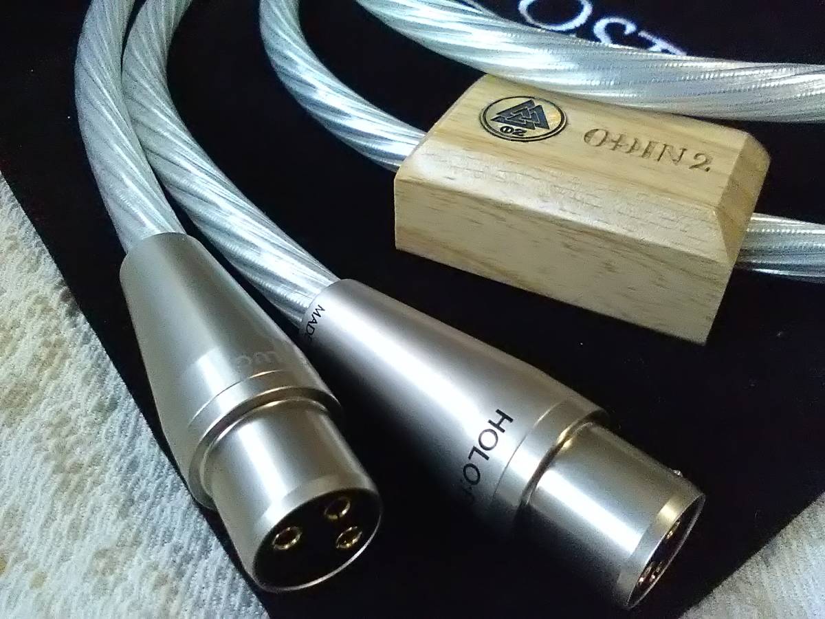 『送料無料X-06』NORDOST ODIN2 インターコネクト XLRケーブル1.0mペア_画像3