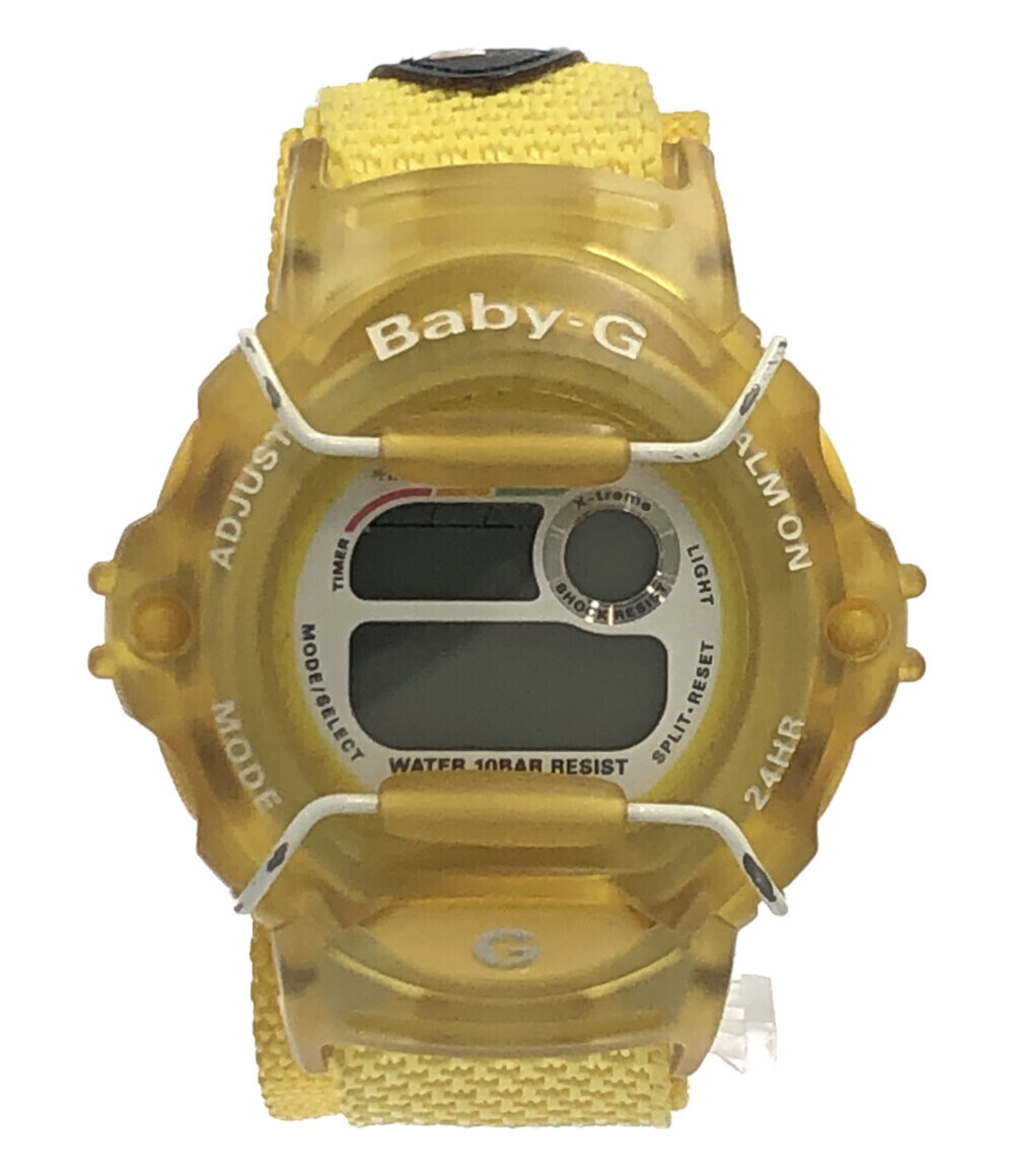 【1円スタート】 訳あり カシオ 腕時計 BG-340 BABY-G クオーツ グレー レディース CASIOの画像1