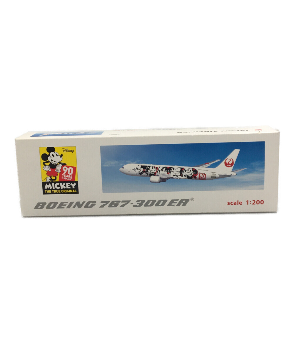 航空機模型 JAL ボーイング767-300ER ミッキー THE TRUE ORIGINAL 1/200_画像1