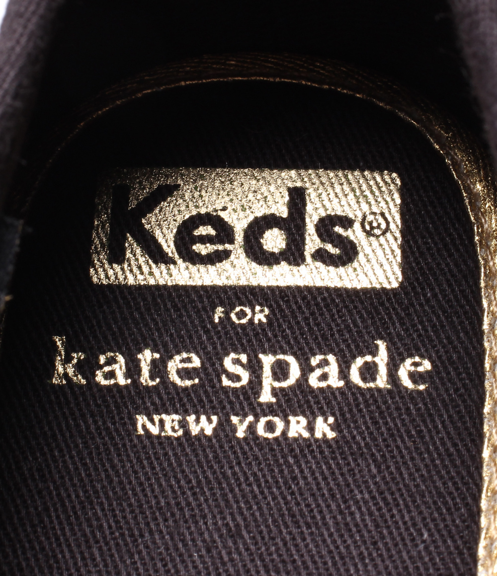 美品 ケッズ ローカットスニーカー スリッポン x Kate Spade new york WF65644 レディース 22 XS以下 Keds_画像4