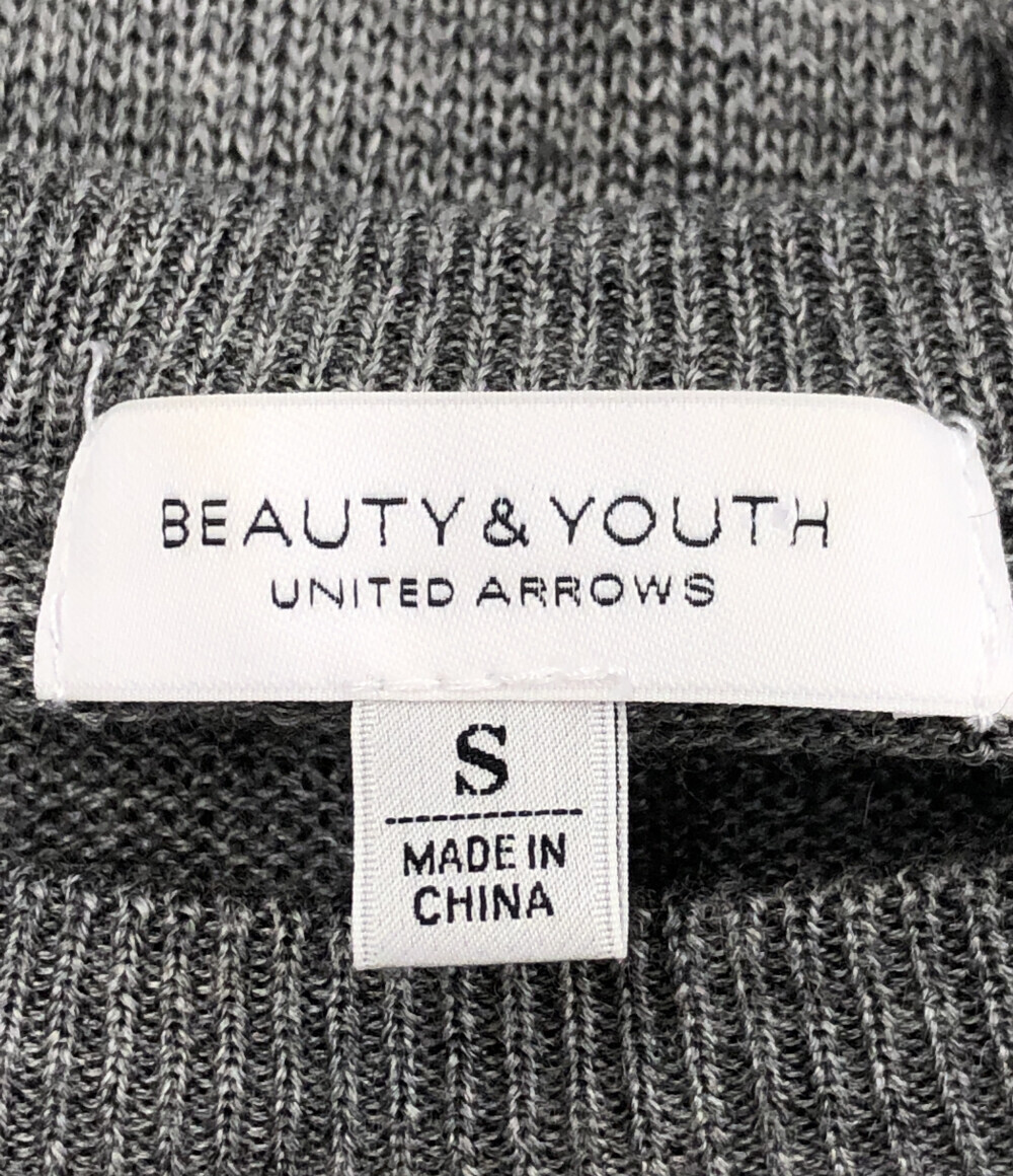 美品 長袖ニット メンズ S S BEAUTY＆YOUTH UNITED ARROWS_画像3