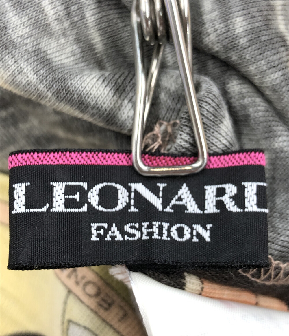 レオナール 長袖ワンピース レディース 38 M LEONARD_画像3