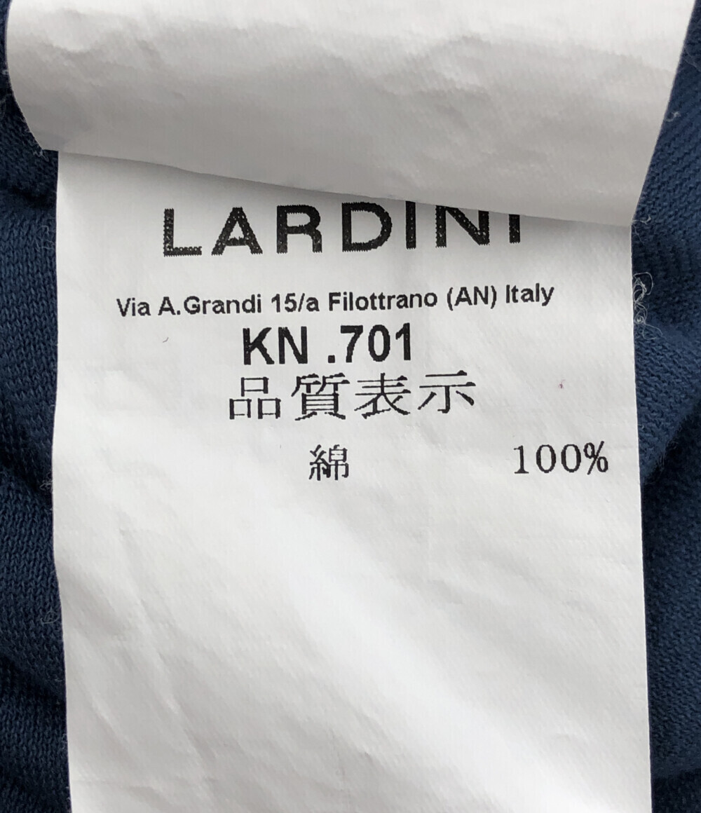 美品 ラルディーニ 半袖パイルシャツ メンズ L L lardini_画像4