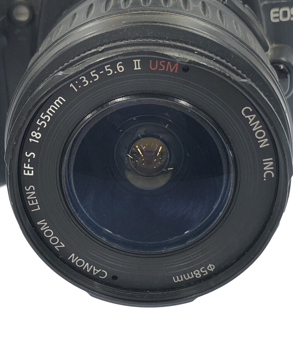 訳あり デジタル一眼レフカメラ EOS Kiss Digital X ダブルズームレンズキット 1238B003 Canon_画像4