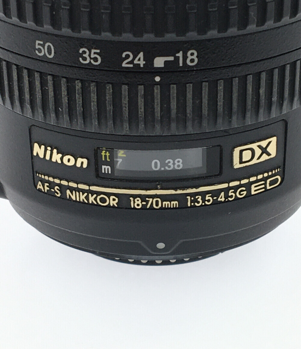 訳あり ニコン 交換用レンズ AF-S DX Nikkor 18-70mm F3.5-4.5G ED Nikon_画像5