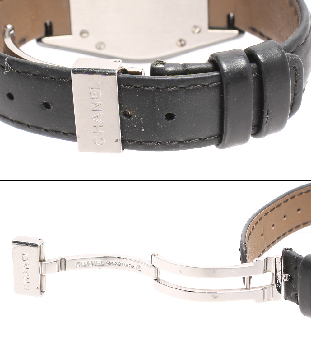 シャネル 腕時計 セラミック デイト J12 H0680 クオーツ ブラック レディース CHANEL_画像6