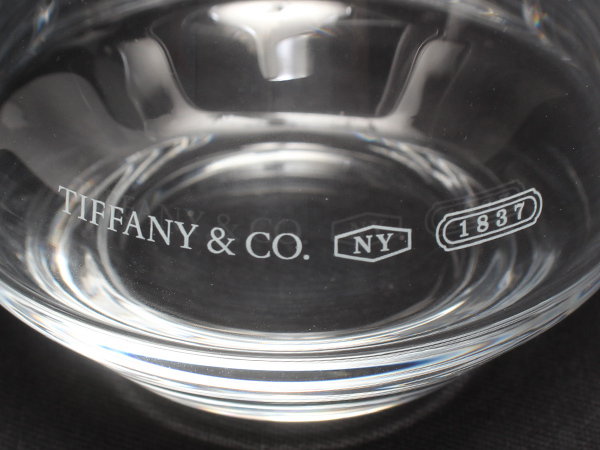 美品 ティファニー グラス タンブラー 2点セット ペア 1837 Tiffany＆Co._画像5