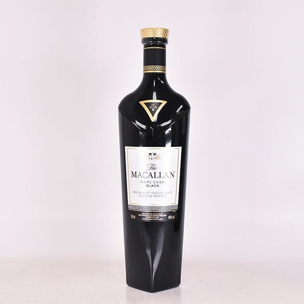 1円～★ザ マッカラン レアカスク ブラック ＊箱付 700ml 48% スペイサイド The MACALLAN E120313の画像2