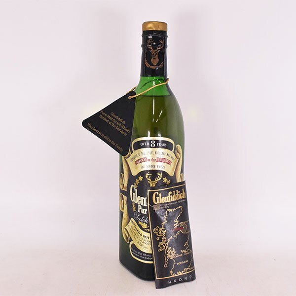 1円～★グレンフィディック 8年 ピュアモルト ※ 750ml 43% スペイサイド GLENFIDDICH D290420の画像1