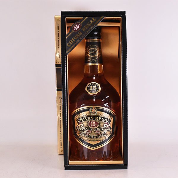 1円～★シーバス リーガル 15年 スペシャル リザーブ ＊冊子 箱付 ※ 750ml 43% スコッチウイスキー CHIVAS REGAL E120067の画像9