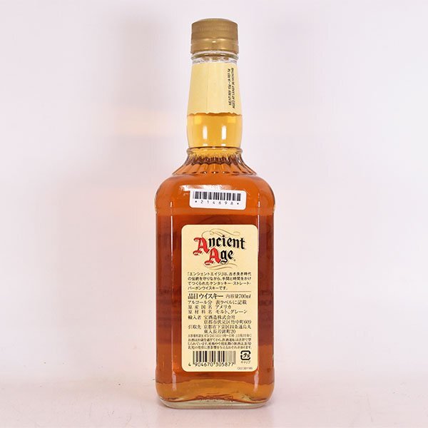 1 иен ~*enshentoeiji700ml 40% Bourbon виски Ancient Age E120077
