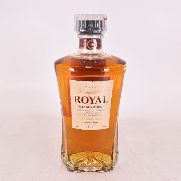 1 jpy ~* Osaka (metropolitan area) inside shipping limitation (pick up) * Suntory royal SR slim bottle 660ml 43% whisky SUNTORY ROYAL E120227
