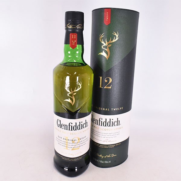 1円～★グレンフィディック 12年 スペシャル リザーブ ＊箱付 ※ 700ml 40% スペイサイド GLENFIDDICH E190318_画像1