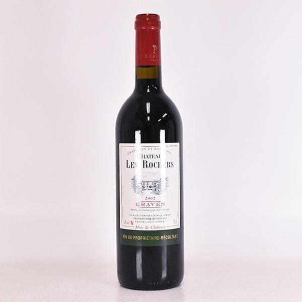 1円～★シャトー レ ロシェ 2002年 赤 750ml 12% グラーヴ Chateau Les Rochers E190062_画像2