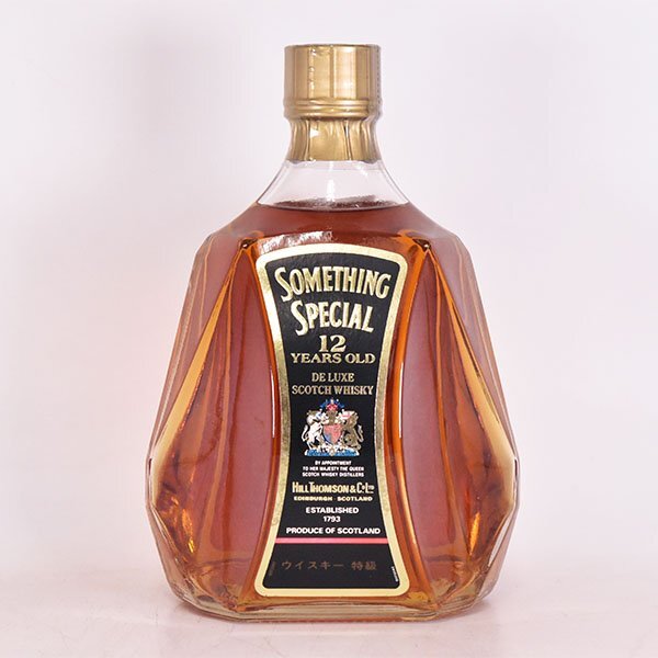 1 jpy ~* Something special 12 year Deluxe * Special class 750ml 43% Scotch whisky SOMETHING SPECIAL E190167