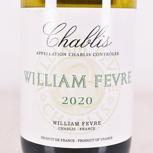 1円～★ウィリアム フェーブル シャブリ 2020年 白 750ml 12.5% ブルゴーニュ William Fevre Chablis E190201_画像1