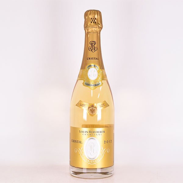 1円～★ルイ ロデレール クリスタル ブリュット 白 2012年 並行品 750ml 12% シャンパーニュ LOUIS ROEDERER F020020_画像1